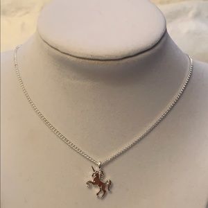 Unicorn Charm Pendant Necklace